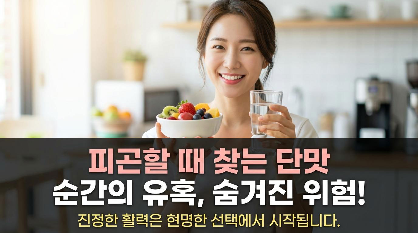 피로엔 단맛? 에너지를 뺏는 달콤한 함정!
