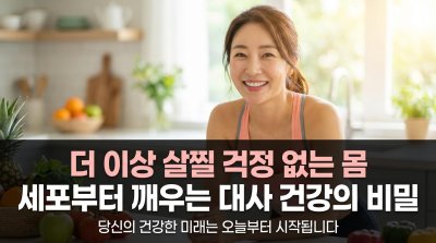 살 안 찌는 몸의 비밀: 근육-세포 대사율이 진짜 열쇠!