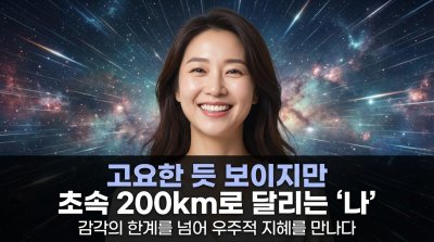 초속 200km 질주 속 고요, 우주 속 '나'를 만나는 법