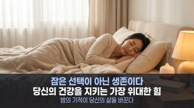 인간은 야행성 동물이 아니다! 수면이 건강을 회복시키는 진짜 이유