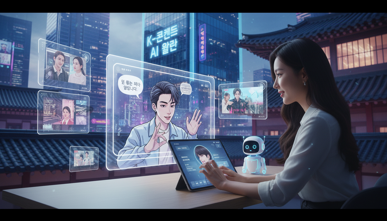 AI 시대, 한국은 '매력'으로 승부한다: K-콘텐츠X페르소나로 글로벌 시장 장악